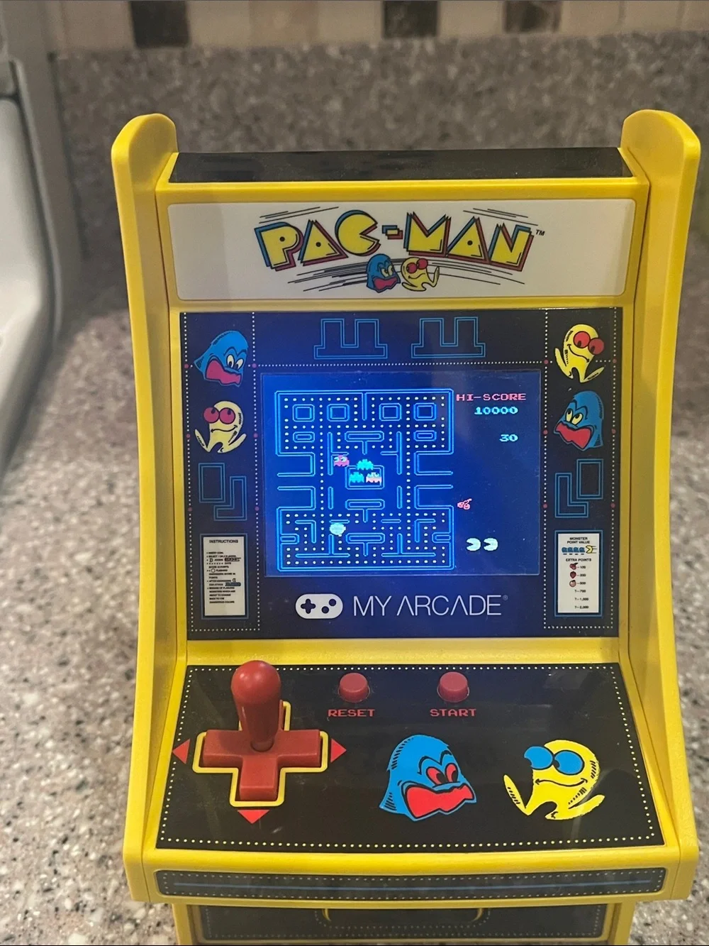My Arcade Pac-Man Micro Player Retro Arcade Game | Tested & Working NIB